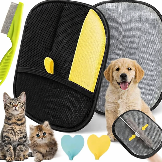 Guante Removedor de Pelo para Perros y Gatos